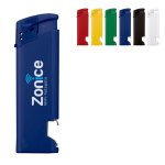 Mechero electrónico 2 en 1 con un abrebotellas en parte inferior