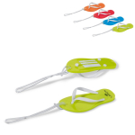 Llavero veraniego en forma de chancla con cuerpo de EVA Menorca