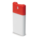Spray antibacterial de manos para bolsillo personalizable 20ml color rojo segunda vista