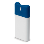 Spray antibacterial de manos para bolsillo personalizable 20ml color blanco/azul segunda vista