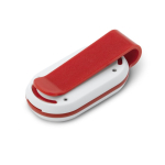 Lámpara para colocar en ropa o bolsos ideal para deportes de noche color rojo tercera vista