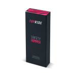 Martillo de seguridad con imán para superficies ferrosas y luz COB color plateado cuarta vista