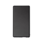 Powerbank con cable con la capacidad de iluminar el logo grabado color negro segunda vista