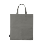 Sencilla bolsa para empresas de tejido sin tejer 80 g/m2 Plaza Large color gris tercera vista