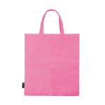 Sencilla bolsa para empresas de tejido sin tejer 80 g/m2 Plaza Large color rosa tercera vista