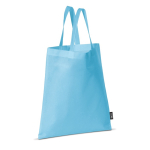 Sencilla bolsa para empresas de tejido sin tejer 80 g/m2 Plaza Large color azul claro
