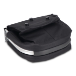 Cesta de picnic hecha de nylon en varios colores plegable color negro sexta vista