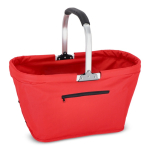 Cesta de picnic hecha de nylon en varios colores plegable color rojo