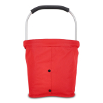Cesta de picnic hecha de nylon en varios colores plegable color rojo quinta vista