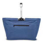 Cesta de picnic hecha de nylon en varios colores plegable color azul oscuro segunda vista