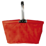 Bolsa nevera plegable de estilo picnic con material térmico 25 kg color rojo tercera vista