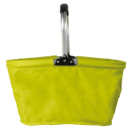 Bolsa nevera plegable de estilo picnic con material térmico 25 kg color verde tercera vista