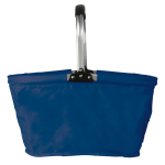 Bolsa nevera plegable de estilo picnic con material térmico 25 kg color azul oscuro tercera vista