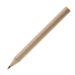 Lápiz pequeño de madera para escribir con punta afilada color madera