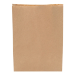 Bolsa de papel kraft con certificación FSC hecha en EU 29x22x9cm color marrón segunda vista