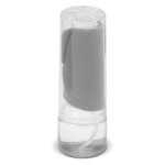 Dispensador plástico limpiador de pantallas con paño microfibra 30ml color blanco transparente