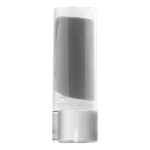 Dispensador plástico limpiador de pantallas con paño microfibra 30ml color blanco transparente segunda vista