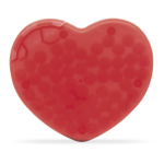 Caramelos promocionales de menta en caja corazón Valentine color rojo