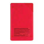 Dispensador de caramelos de menta sin azúcar en caja de varios colores color rojo tercera vista