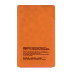 Dispensador de caramelos de menta sin azúcar en caja de varios colores color naranja tercera vista