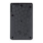 Dispensador de caramelos de menta sin azúcar en caja de varios colores color negro transparente segunda vista