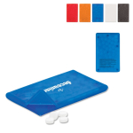 Dispensador de caramelos de menta sin azúcar en caja de varios colores