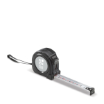 Cinta métrica de 3 metros en varios colores con clip para el cinturón vista principal