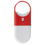 Dispensador de protector solar con asa de transporte SPF30 10ml color rojo