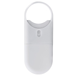 Dispensador de protector solar con asa de transporte SPF30 10ml color blanco