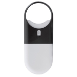 Dispensador de protector solar con asa de transporte SPF30 10ml color blanco/negro