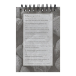 Cuaderno de papel de roca resistente y hojas vlancas formato bolsillo color natural cuarta vista