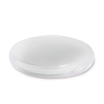 Estuche de plástico para jabón en hojas solubles en agua color blanco tercera vista