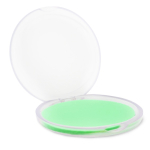 Estuche de plástico para jabón en hojas solubles en agua color verde menta segunda vista