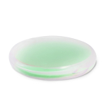 Estuche de plástico para jabón en hojas solubles en agua color verde menta tercera vista