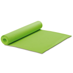 Esterilla de yoga de 4mm de grosor con bolsa para transporte color verde lima