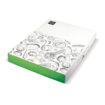 Soporte de madera de acacia para cuchillos y tablet o móvil color madera cuarta vista