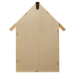 Casa de madera para insectos con múltiples entradas y salidas color madera segunda vista