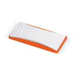 Funda para la webcam para protección de la privacidad en línea color naranja