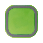 Cargador inalámbrico cuadrado en distintos colores vibrantes 5W color verde lima segunda vista