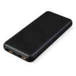 Batería externa metálica con carga inalámbrica 8.000mAh color negro segunda vista