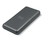 Batería externa metálica con carga inalámbrica 8.000mAh color titanio