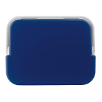 Nevera rígida de plástico en distintos colores y asa de transporte 10L color azul septima vista