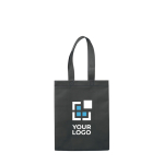 Bolsa pequeña de non-woven laminado mate con asas a juego 105 g/m2 vista principal