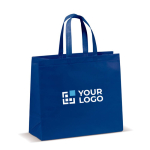 Bolsa de non woven laminado mate en varios colores con asas a juego vista principal