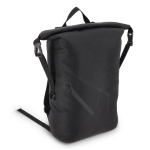 Mochila roll-top resistente al agua con bolsillo frontal 22L