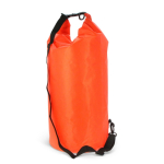 Bolsa de lona impermeable en varios colores con capacidad de 25L color naranja