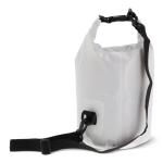 Bolsa de lona impermeable en varios colores con capacidad de 5L color blanco cuarta vista