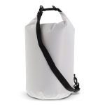 Bolsa de lona impermeable en varios colores con capacidad de 15L color blanco