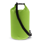 Bolsa de lona impermeable en varios colores con capacidad de 15L color verde lima
