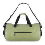 Bolsa de deporte impermeable con doble asa y capacidad de 60L color verde oliva tercera vista